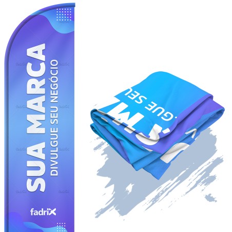 Bandeira Para Wind Banner - Somente Tecido