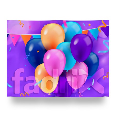 Painel de Festa Personalizado - S/ Elástico